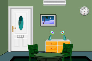 《绿色客厅逃离》游戏画面1