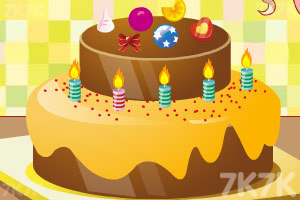 《制作生日蛋糕》游戏画面3