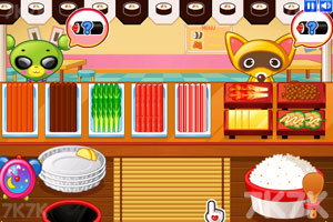 《小熊猫做紫菜包饭》游戏画面2