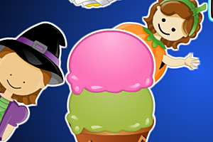 《万圣节制作冰淇淋》游戏画面1