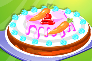 《自制胡萝卜蛋糕》游戏画面1