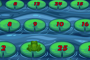《跳跳蛙算术》游戏画面1
