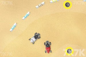 《沙地赛车》游戏画面1