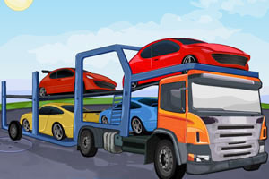 《运输汽车的大卡车2》游戏画面1