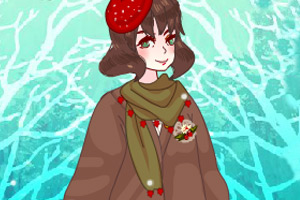 《冬季森林女孩》游戏画面1