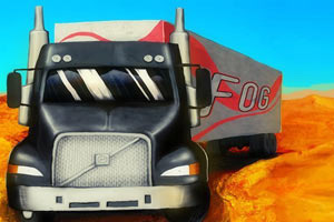 《3D货运大卡车无敌版》游戏画面1