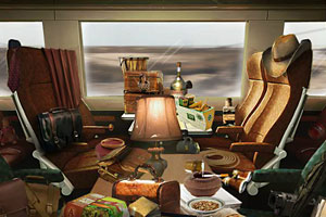 《火车上的小偷》游戏画面1