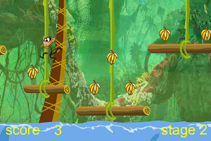 《丛林猴子大冒险》游戏画面1