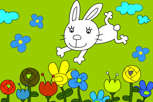 《天才小画家之小兔子》游戏画面1