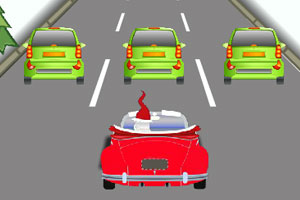 《圣诞老人公路驾车》游戏画面1