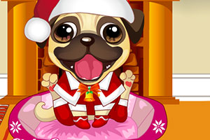 《圣诞可爱小狗》游戏画面1