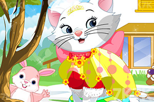 《凯蒂猫打扮》游戏画面1
