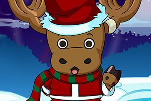 《圣诞小鹿换装》游戏画面1