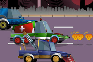 《货柜车赛车》游戏画面1