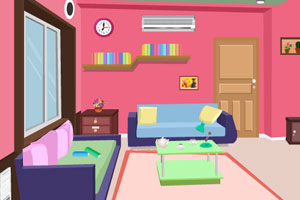 《逃出粉红色客厅》游戏画面1