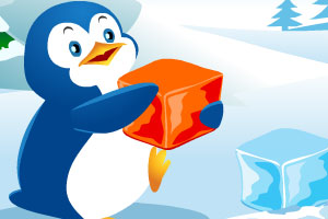《企鹅冰块泡泡龙》游戏画面1