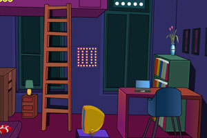 《逃离紫色卧室》游戏画面1