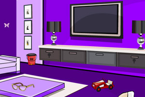 《逃离舒适淡紫房间》游戏画面1