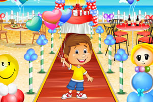 《沙滩气球派对》游戏画面1