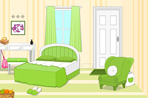 《逃离鲜绿色卧室》游戏画面1
