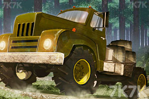 《运输木材大卡车》游戏画面3