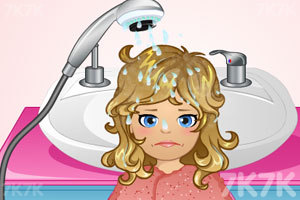 《宝贝的头发护理》游戏画面2