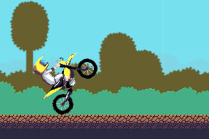 《摩托车特技》游戏画面1