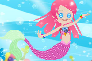 《可爱的小美人鱼》游戏画面1
