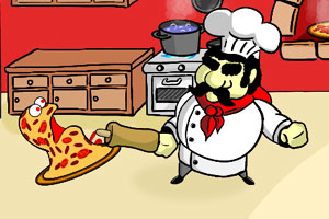 《厨师大战披萨怪》游戏画面1