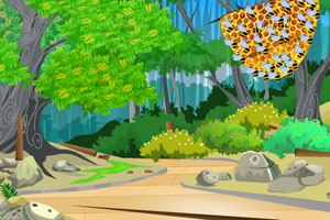 《蜜蜂森林逃脱》游戏画面1