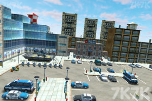 《3D警车停车场》游戏画面1