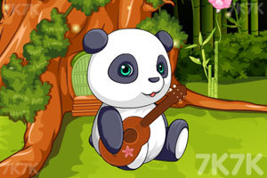 《照顾可爱大熊猫》游戏画面1
