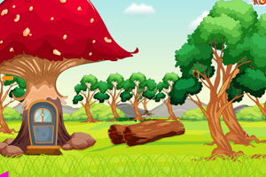 《小蘑菇的逃脱》游戏画面1