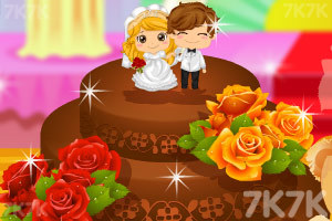 《可爱婚礼蛋糕》游戏画面2