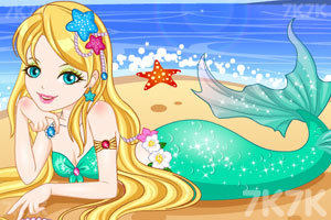 《海滩人鱼公主》游戏画面3