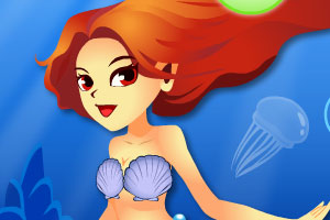 《美人鱼珍珠对对碰》游戏画面1
