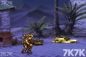 《合金前线之沙漠孤城无敌版》游戏画面5
