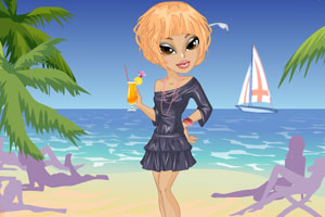 《美女在海边》游戏画面1