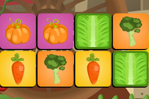 《蔬菜记忆卡片》游戏画面1