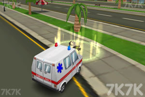 《3D救护车》游戏画面1