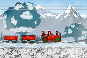 《开火车的圣诞老人》游戏画面3