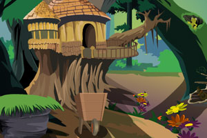 《逃离独特的树屋》游戏画面1