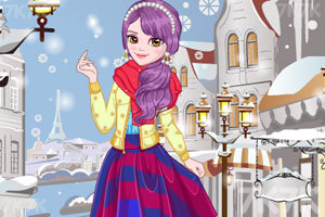 《冬天的美女》游戏画面2