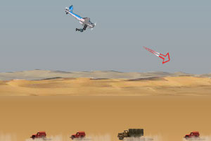 《空袭的轰炸机》游戏画面1