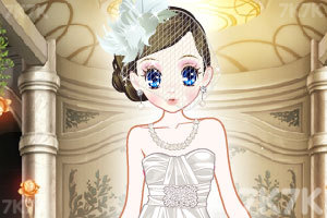 《森迪公主的婚纱装扮》游戏画面1