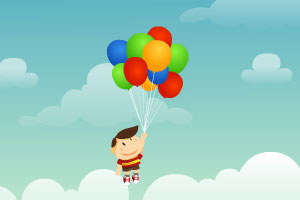 《气球男孩》游戏画面1