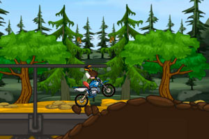 《摩托车山地挑战赛》游戏画面1