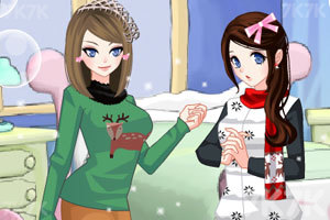 《冬季可爱姐妹淘》游戏画面2
