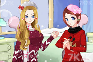 《冬季可爱姐妹淘》游戏画面3
