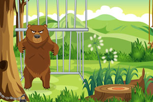《救出笼中熊5》游戏画面1